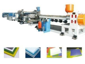 China PVC WPC Foam Board Production Line / PVC WPC Foam Board Making Machine For Construction Board on sale