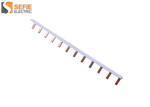 Buy cheap Electrical Terminal Bus Bar 1P 2P 3P 4P DPN Breaker Box Busbar Pin Type product
