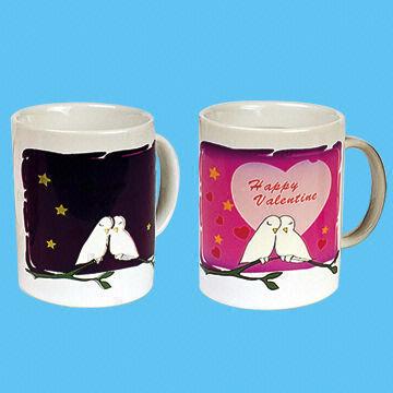 Top grade commercial advertising promotional gift magic coffee mug