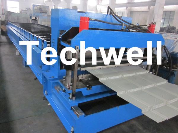 Quality Minimalist Metal Roof Tile Roll Forming Machine With 18 Forming Stations for sale