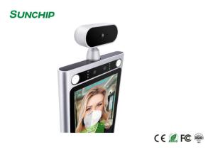 Buy cheap Temp Monitoring Camera RK3288 Face Recognition Infrared Thermometer product