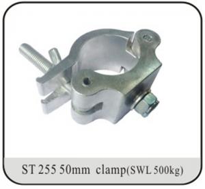 China Light Trussing Heavy Duty O Swivel Clamp With Half Coupler 10mm - 20mm Thickness on sale