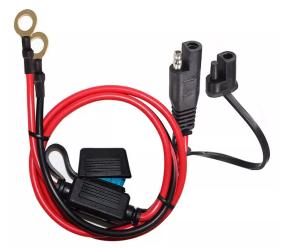 China 10AWG 2 Pin SAE Battery Connector SAE To Ring Terminal Harness For Battery Charger on sale