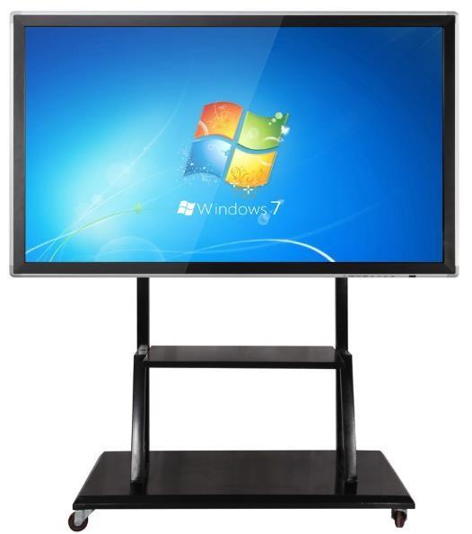 55 Inch Floor Stand Movable Interactive Flat Panel Support Windows/Android For