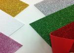 Solid Color Adhesive Glitter EVA Foam Sheet High Density For Handcraft And