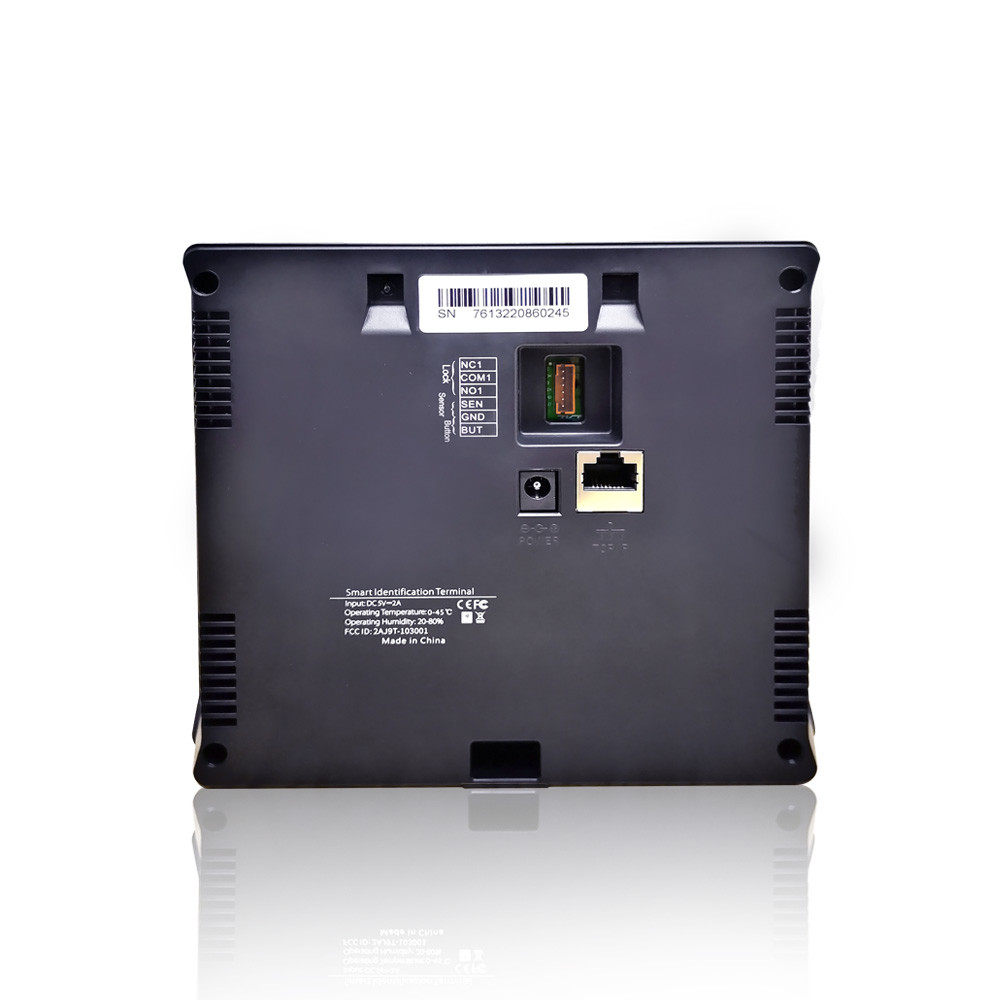 Wiegand Facial Recognition Access Control System Security Camera