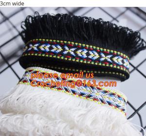 Polyester Yarn Tassel Fringe Trim for Curtain/Pillow Trimming of Home Textile