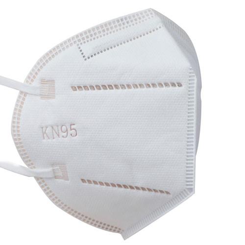 Quality White Earband Foldable KN95 Filter Mask Adjustable For Protection for sale
