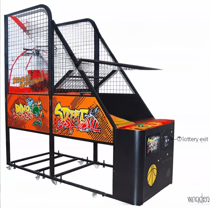 Dreamland Coin Operated Game Center Electronic Basketball Machine Street Basketball Arcade Game Machine