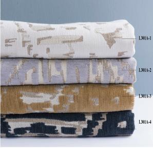 Blackout Jacquard Sofa Fabric Yarn Dyed Flame Retardant