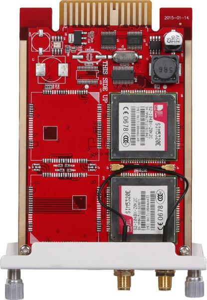 Quality 2WCDMA Telephony Trunk Interface Voip Modules CE FCC certificated for sale