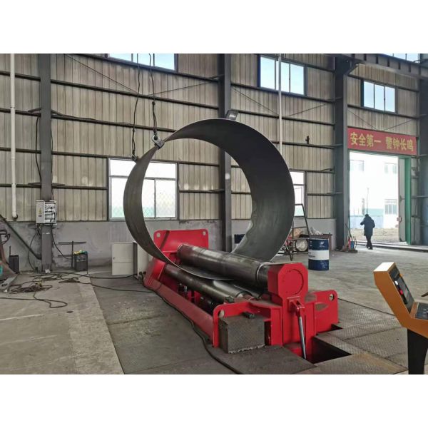 CNC Hydraulic 4 Roller Bending Machine With Separate Controller