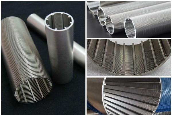 Quality Sand Control Wedge Wire Mesh Water Well Slot Screen Tube Easy To Install for sale