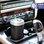 Black USB Ultrasonic Mist 65ml Car Aromatherapy Diffuser