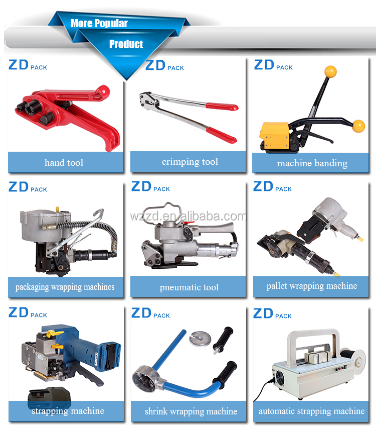 PET Strapping Handheld Battery Powered Strapping Tool Electric Strapping Tools For Packing Belts