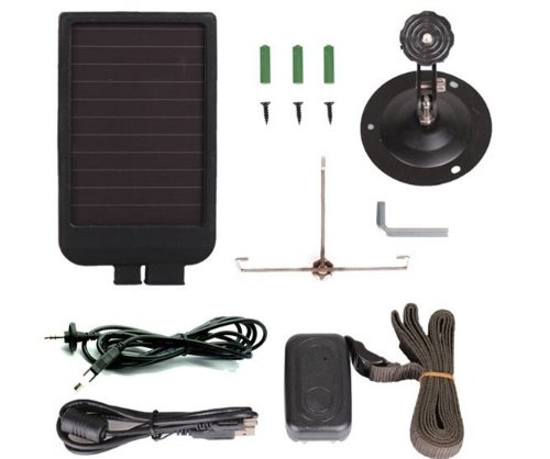 USB Cable Waterproof Hunting Camera Accessories , TV Cable Solar Panel Fittings