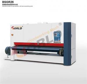 China BSGR26 2600 mm Working Width 8 ft Width Plywood MDF Board One Side One Head Wide Belt Calibration Sander on sale