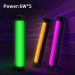 Built In Magnet RGB LED Tube Light CRI 96 , Youtube Vlogging Kit With FX Mode