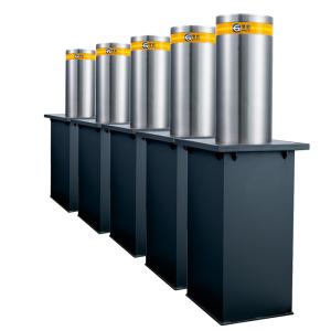 China Automatic Intercept Height 1m Driveway Security Post Thickness 6mm 150kg on sale