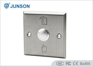 Buy cheap Door Access Exit Push Button / Emergency Door Release Button Dc 12v product