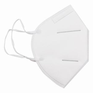 China 95% Filter Efficiency Disposable KN95 Mask Earloop Type White Color Skin - Friendly on sale