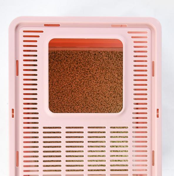 Quality PSM Foldable Cat Litter Box Custom Large Space Eco Friendly Cat Toilet for sale