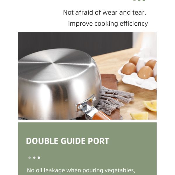 Humanized Japanese Sauce Pan Kitchen Cooking Non Stick Milk Boiling Pot