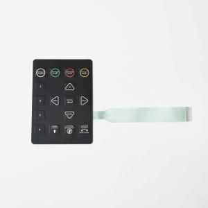 Buy cheap Waterproof Silicone Rubber Membrane Keypad With Silk Printing Laser Etching product