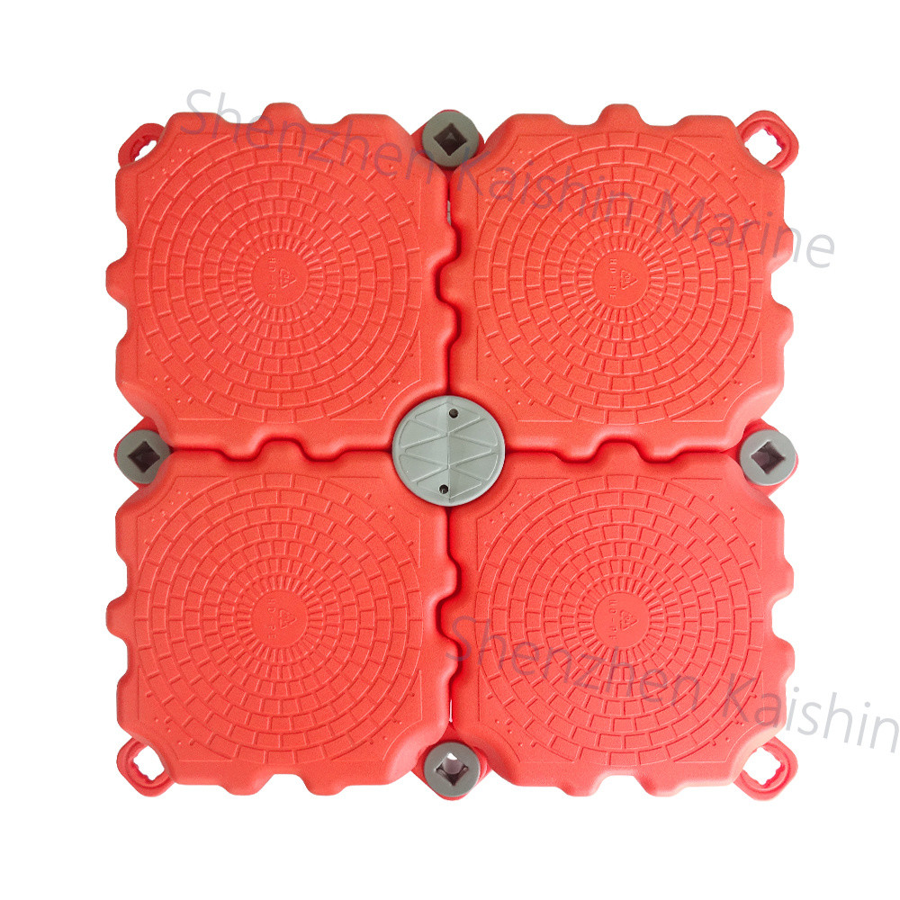HDPE Plastic Drum Floating Dock Modular Dock Cubes For Jetty Dock / PE Pontoon