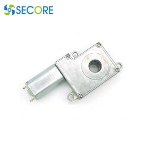 China 8V 65rpm 1500mA Brush Dc Worm Gear Motor 0.4nm Intelligent Lock on sale