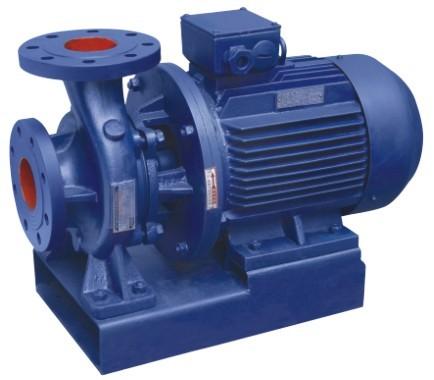 Quality ISW Horizontal Single Stage Centrifugal Pump Inline End Suction, 380V/50/60Hz, Cast Iron Material for sale