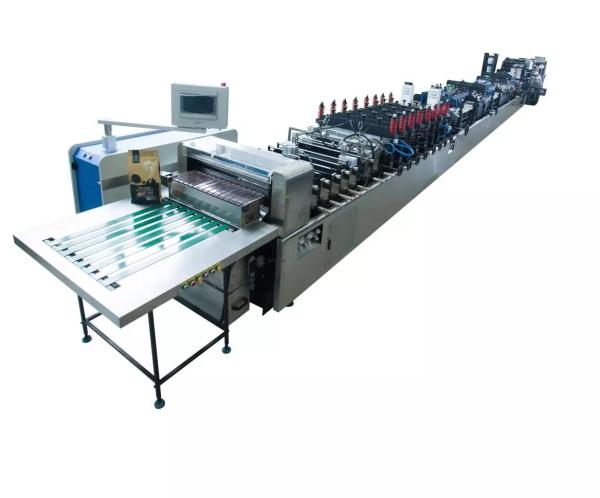 Quality 70pcs/Min Square Bottom Window Box Patching Machine for sale