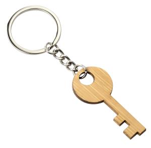 China Custom Wooden Keychain Engraving Blank Personalized DIY Design on sale