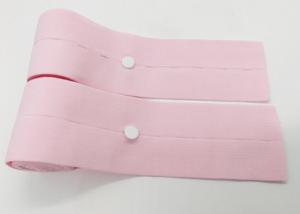 Soft Fetal Heart Monitor Belts Woven Belt Latex Free Material With Buttons