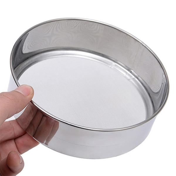 Quality Customized Woven Fine Metal Test Wire Mesh Sieve With 0.6mm Frame Thick for sale