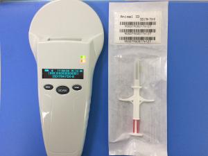 Buy cheap ISO Standard RFID Microchip Scanner Three Button With 7000 Records Data Storage product