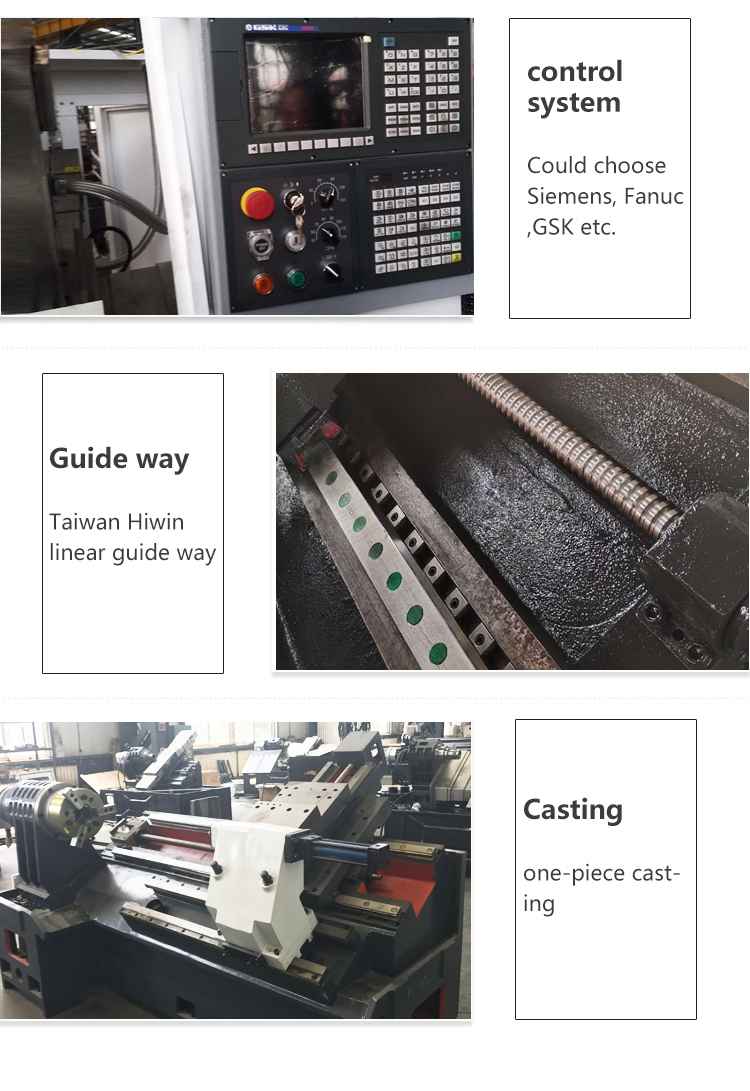 High Precision TCK40 Slant Bed Lathe Machine Multifunctional Drilling and Milling