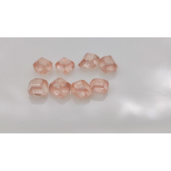 Pink cvd hpht lab diamond vvs vs pink rough diamond pink raw uncut hpht rough lab grown diamond for jewelry