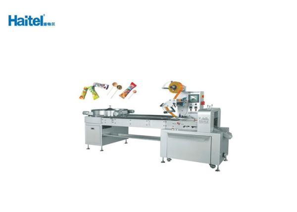 Quality High Speed Lollipop Wrapping Machine Pillow Style Quick Setting Airproof for sale