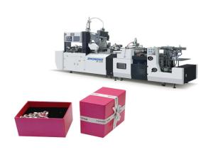 Buy cheap Durable Automatic Paper Box Making Machine 270 Mm Paper Pile Height product