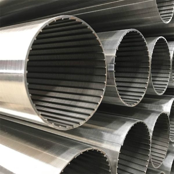 43/60/90um 40 Micron Ss316l Wedge Wire Screen Filter