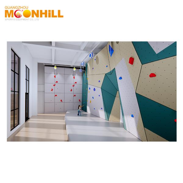 Quality Waterproof Rock Climbing Wall Panels Theme Park Fitness Rock Climbing Training Wall for sale