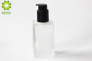 China Frosted Glass Foundation Bottle , 120ml Liquid Foundation Pump Bottle on sale