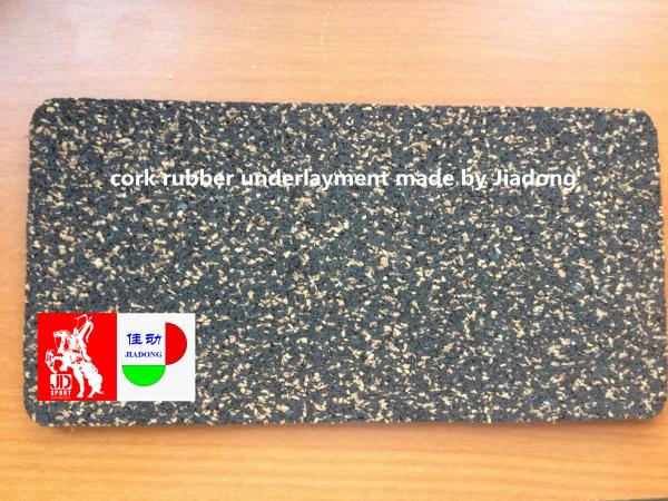 Quality Non Toxic Soundproofing Floor Underlay , Shock Sound Absorbing Carpet Underlay for sale