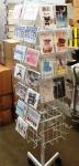 Cds Floor Spinner Display Rack Metal Multi - Layer Greeating Card Display Rack