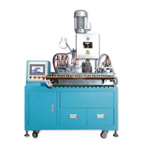 Buy cheap Automatic PLC Controlled Shark Teeth Connector Crimping Machine product