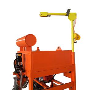 Circular Shape Strong Dry Magnetic Separator For Belt Conveyor Lifting