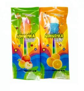China Beautiful Light Up Candy Leaf Shape Lollipop Lighting Stick Hard Candy on sale