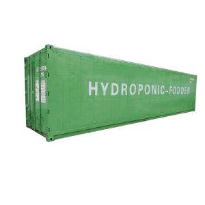 Buy cheap No Pollution 1000kg Hydroponic Fodder Container Automatic Fodder System product