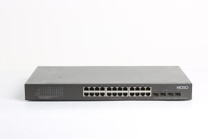 China 24 PoE Port 4 10G SFP Port POE Switch , Power Over Ethernet Switch on sale
